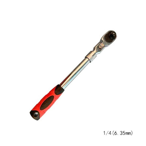 1 X 1/4 1/2 3/8 Drive Extending Ratchet Wrench Handle Socket Tool Telescopic